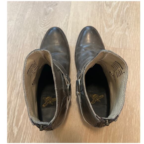 Freebird by Steven Women's Santiago Harness Boots Size 7 Stone - Picture 6 of 8